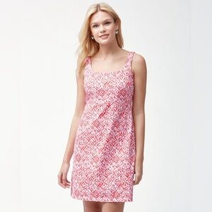 Tommy Bahama La Llorena Dress Sundress Red & White Pattern Size Small NWOT